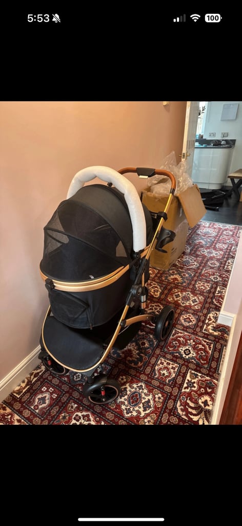 Dog pushchair 