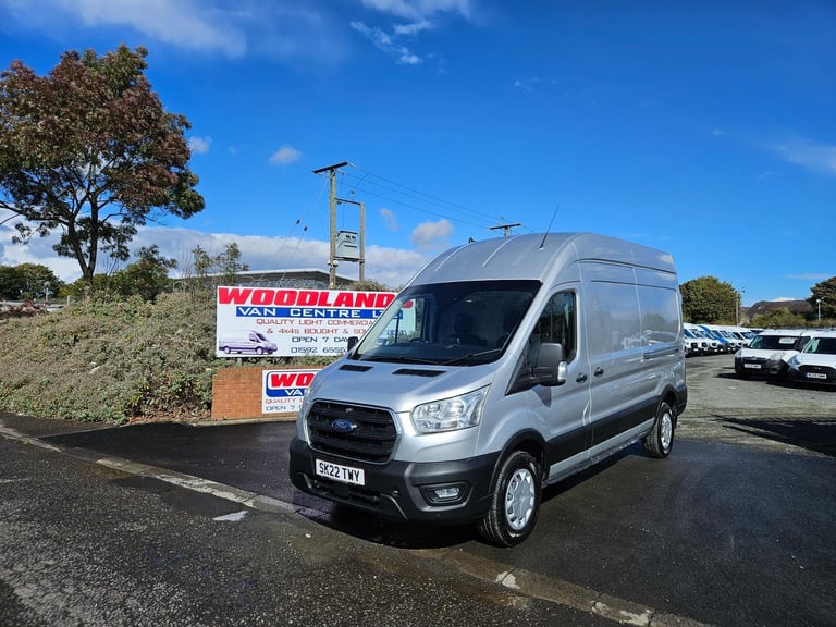 2022 ON 22 PLATE FORD TRANSIT 350 TREND TDCI 130BHP MWB RWD DIESEL VAN 73K ULEZ 