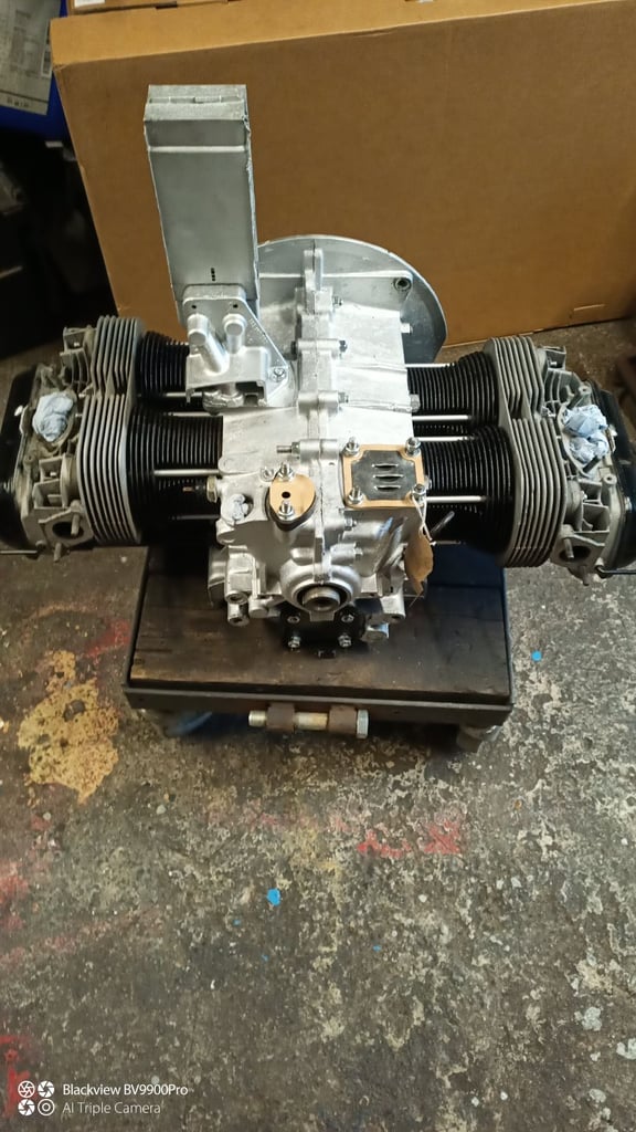 Remanufactured VW air cooled 1600cc engine