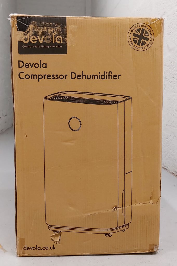 Devola 20L Compressor Dehumidifier With HEPA Filter - DV20L