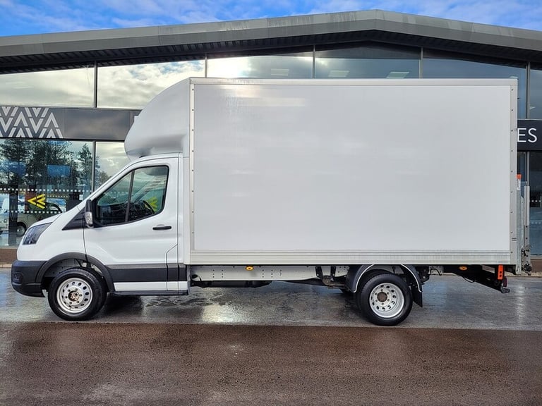 2022 Ford Transit 350 EcoBlue Leader Luton TDCI 130ps 4.1m with Air Con, Tail Lift &amp; 1 Owner ...
