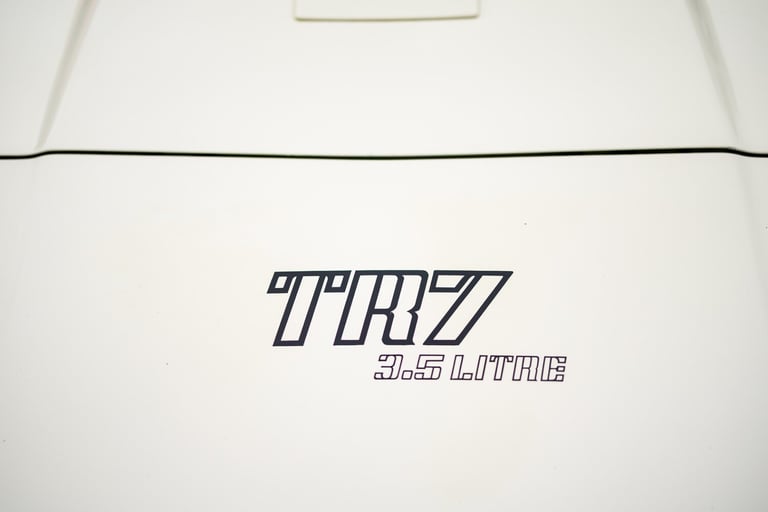 1981 Triumph TR7 V8 DEVELOPMENT CAR Coupe Petrol Manual