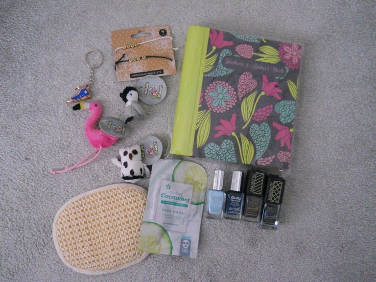 Bundle of Christmas Stocking Filler, Barry M Nail Polish, Face Mask, Magnets, Etc, All NEW