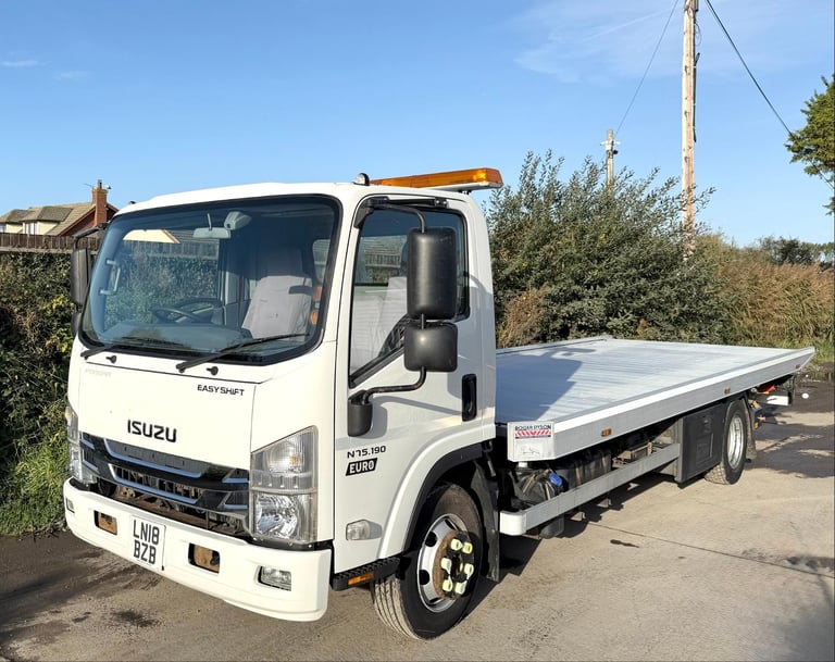 2018 ISUZU FORWARD N75.190 ROGER DYSON ALLOY TILT & SLIDE 7.5T HYDRO WINCH EURO6