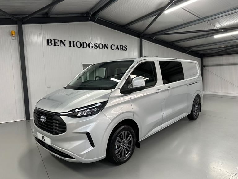 2025 75 FORD TRANSIT CUSTOM 2.0 320 ECOBLUE LIMITED CREW VAN DOUBLE CAB 5DR DIES