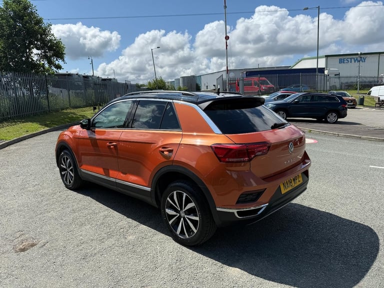 2018 18 REG VOLKSWAGEN T-ROC DESIGN 1.0 PETROL FWD MANUAL EURO 6 ULEZ