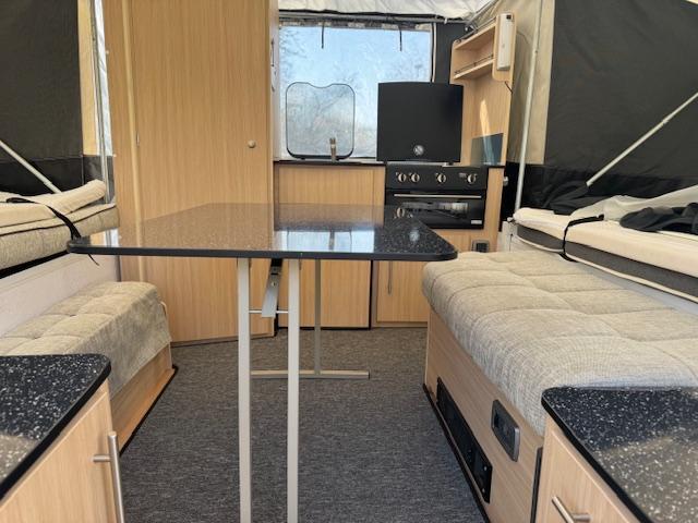 Pennine Fiesta - 4 berth folding caravan with toilet