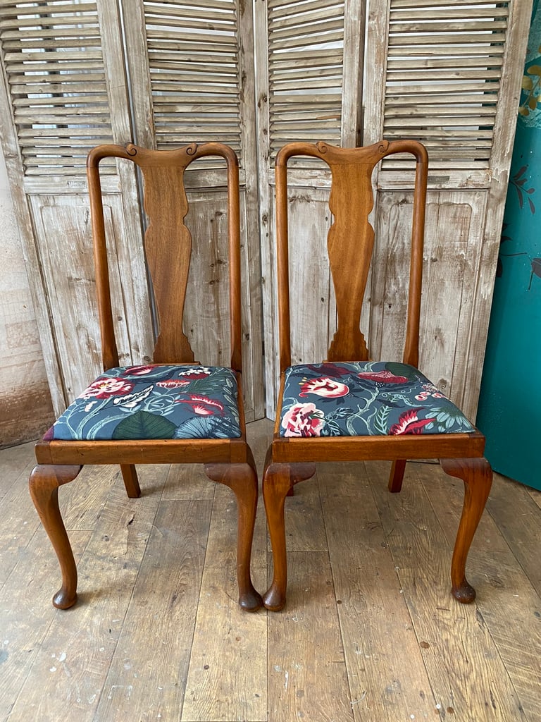 Antique queen anne chairs for sale hotsell