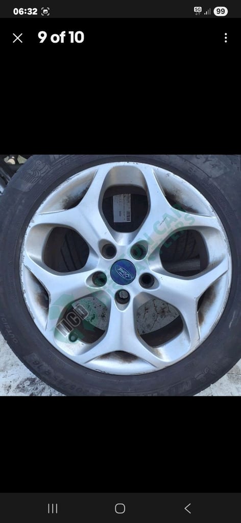 Ford C max wheel with tyre