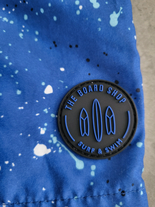 Boys blue swim shorts