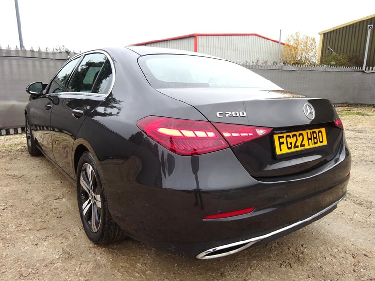 2022 22 REG MERCEDES BENZ C CLASS C200 SPORT AUTO DAMAGED REPAIRABLE SALVAGE