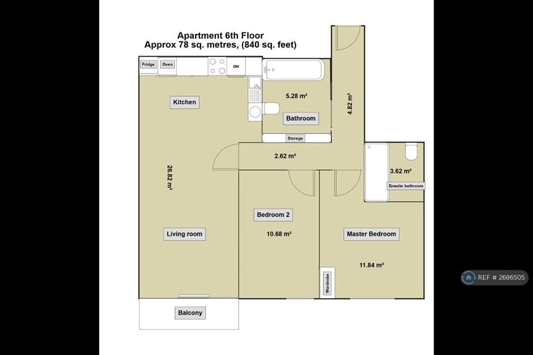 2 bedroom flat in Ryland Street, Birmingham, B16 (2 bed) (#2686505)