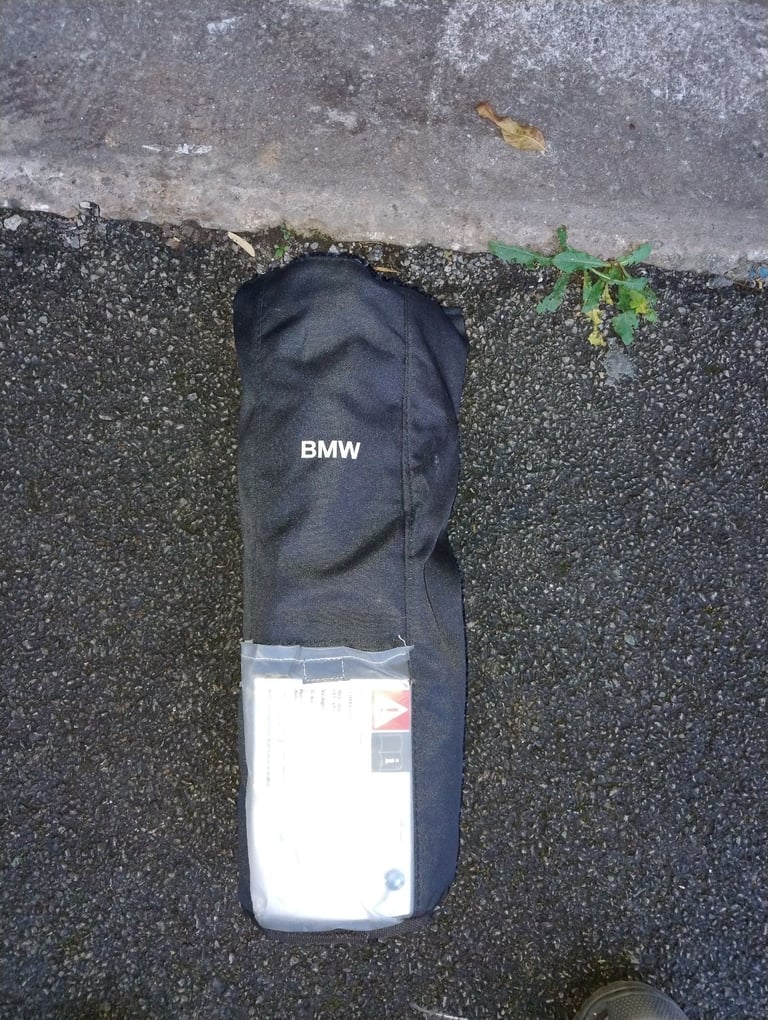 BMW original alloy space saver wheel and tool kit 