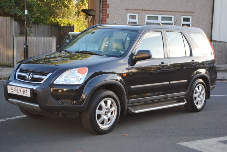 LHD/LEFT HAND DRIVE HONDA CR-V 2003 4X4,AUTOMATIC,SAT-NAV,FULL LEATHER,EXCELLENT CONDITION
