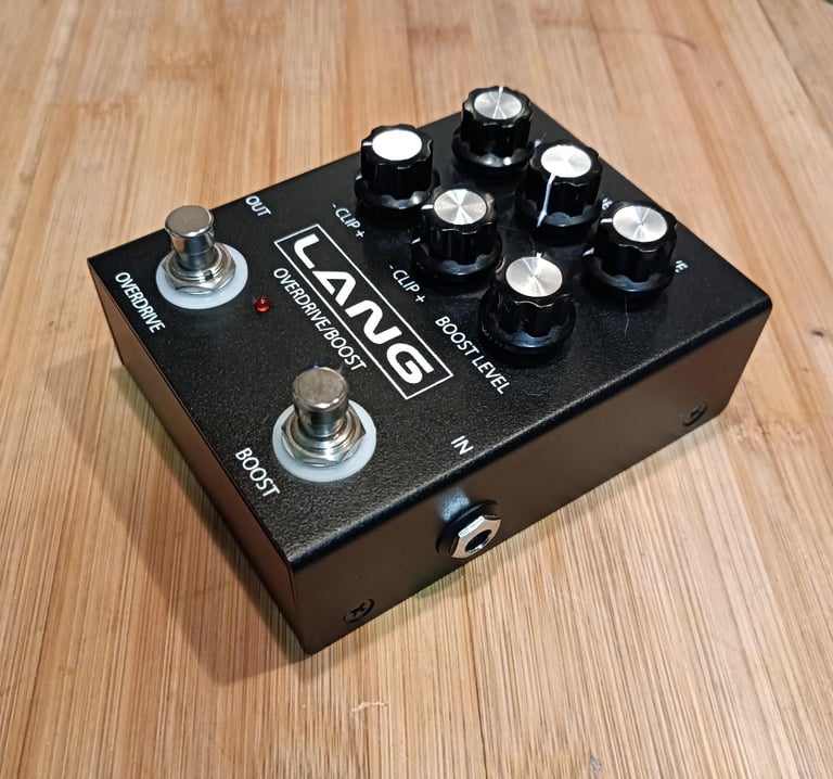 Lang (USA) Overdrive & Boost pedal for guitar