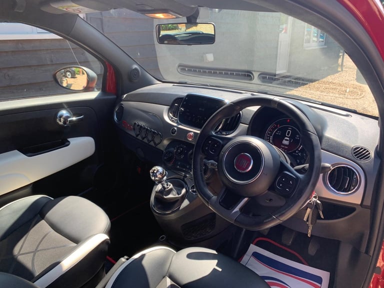 2017 Fiat 500 1.2 S Euro 6 (s/s) 3dr HATCHBACK Petrol Manual