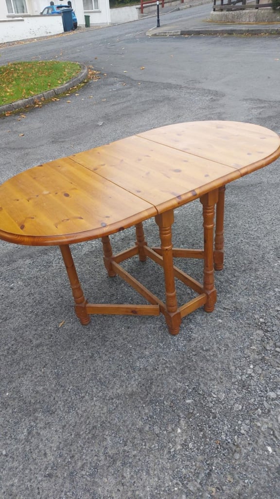 image for solid wooden table