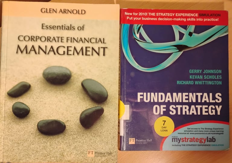 Accounting & Finance assorted Textbooks