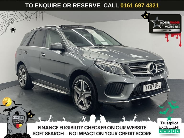 2018 Mercedes-Benz GLE 3.0 GLE350d V6 AMG Line (Premium) SUV 5dr Diesel G-Tronic 4MATIC Euro 6 (s...