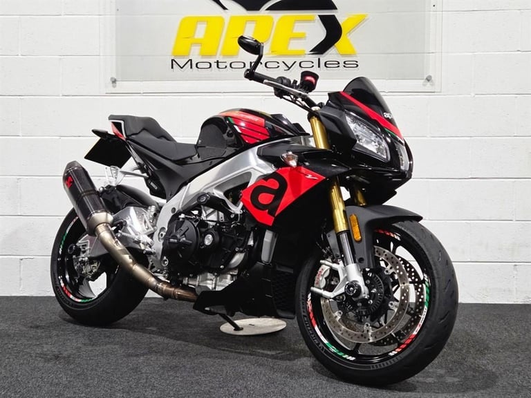 Aprilia Tuono 1100 V4 AKRAPOVIC EXHAUST! RACE MAP
