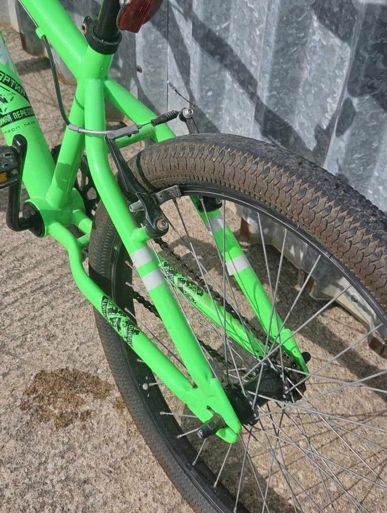 X-Rated Kids BMX Bike Green £65