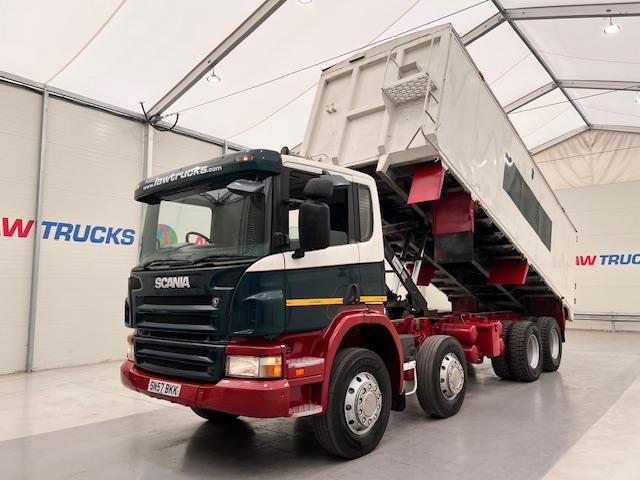 Scania P380 8x4 Rest Cab Bulk Tipper Manual