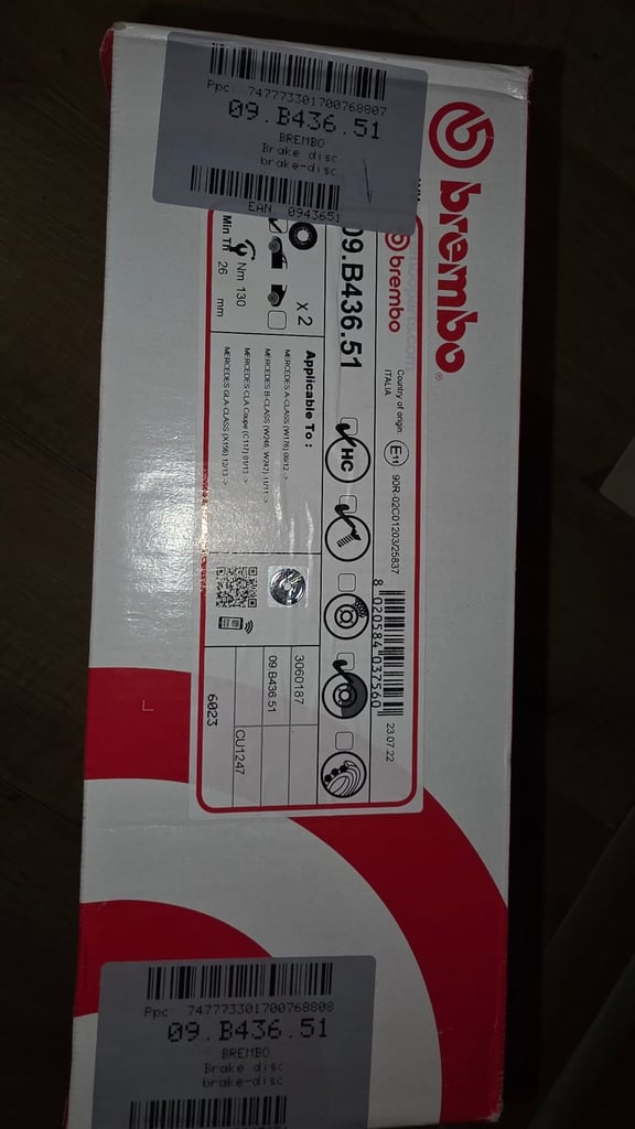 Mercedes A 180 car parts Brand new