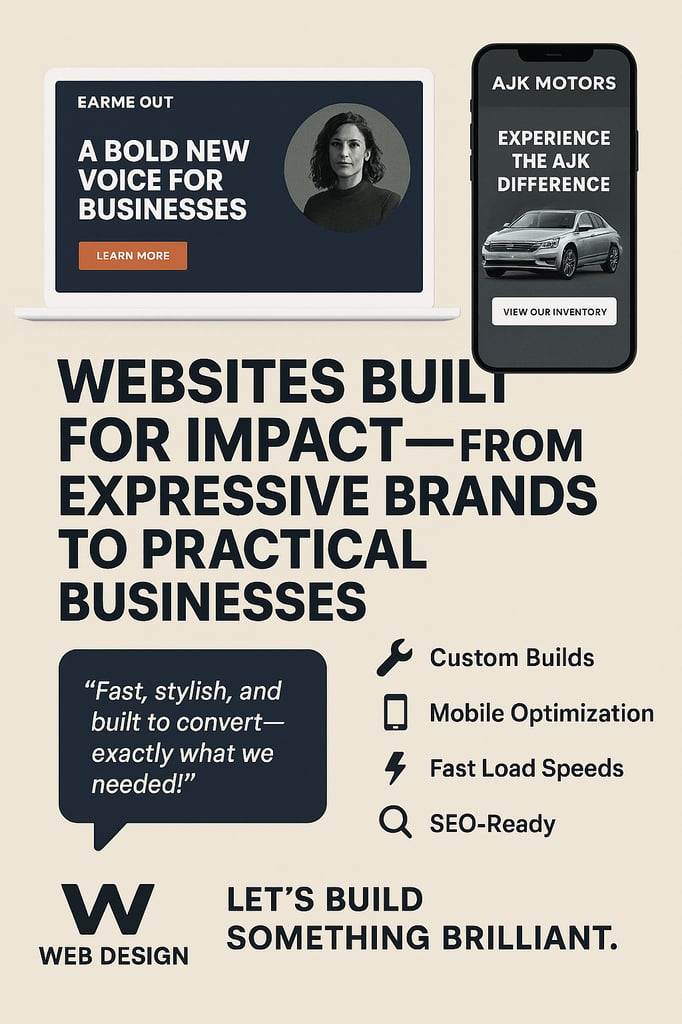 image for Web design from £100-£150 for small business 