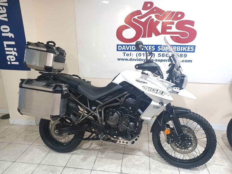 Triumph Tiger 800 XCA 70-REG ONLY 14121 MILES WITH LUGGAGE £7999.OTR