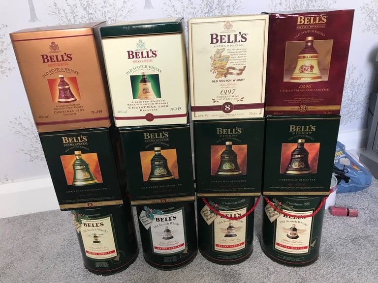 image for Bell’s Christmas Decanters 1988 to 1999