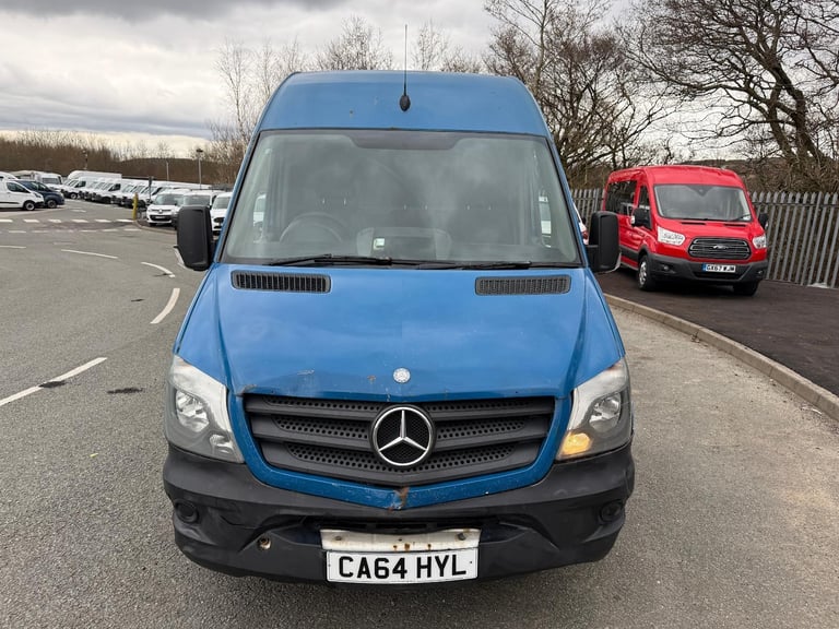 2014 64 REG MERCEDES BENZ SPRINTER 313 CDI 130 BHP LWB VAN BLUE MANUAL