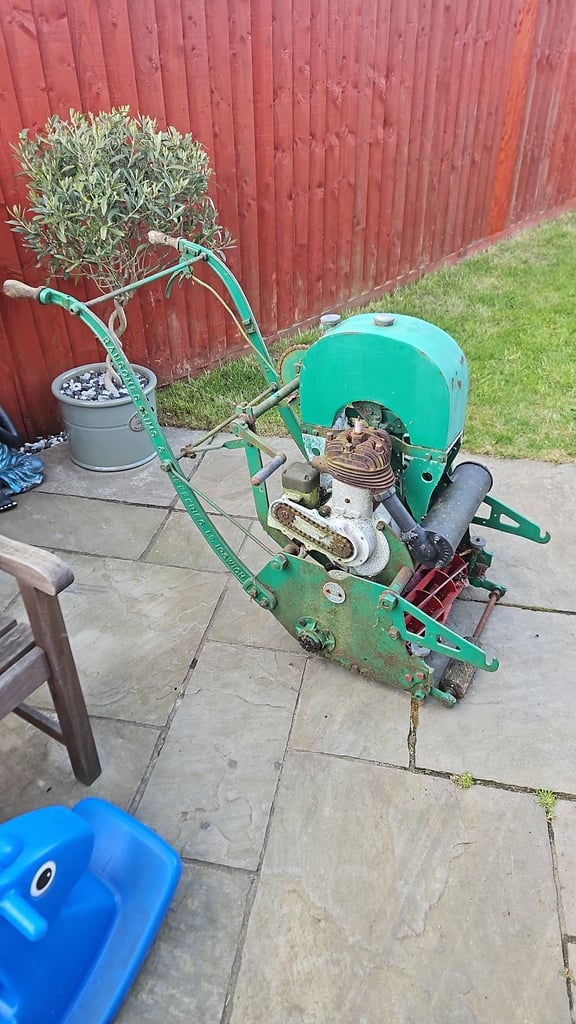 image for Ransomes sims and jefferies vintage mower 