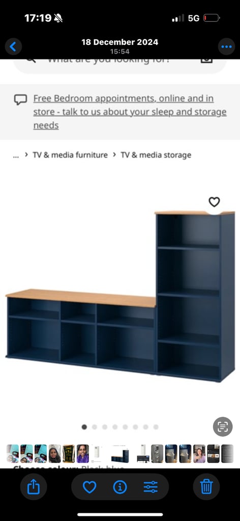 image for Moving Out Sale – IKEA Furniture Set in Excellent Condition (Sofa Bed, TV Unit, Table, Chair & More)
