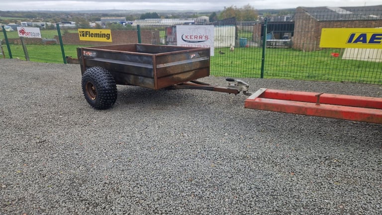 Quad atv logic 5x3 low sided trailer farm livestock tractor 