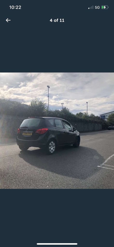 Vauxhall, MERIVA, MPV, 2014, Manual, 1364 (cc),5 doors - Image 3