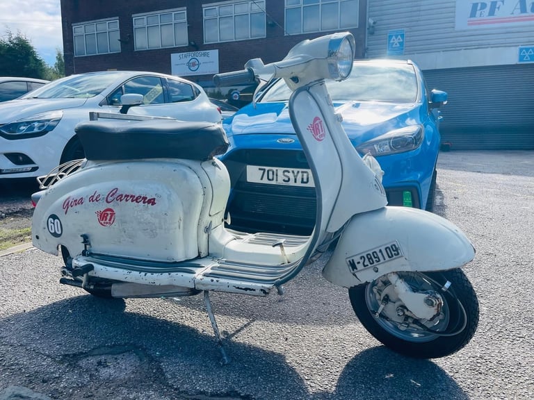 image for Lambretta Li 150 Spanish scooter  196 RT , 5-SPEED ORIGINAL PAINT 