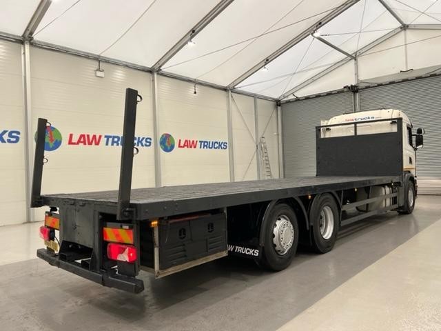 Scania G280 6x2 10 Tyre Rear Lift Sleeper Cab Flatbed Manual