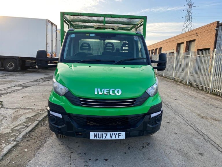 2017Iveco Daily 72c180 7.2ton euro6 cage flatbed truck with taillift need engine
