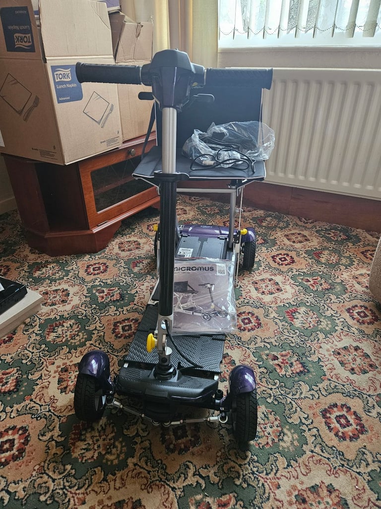 electric folding mobile scooter