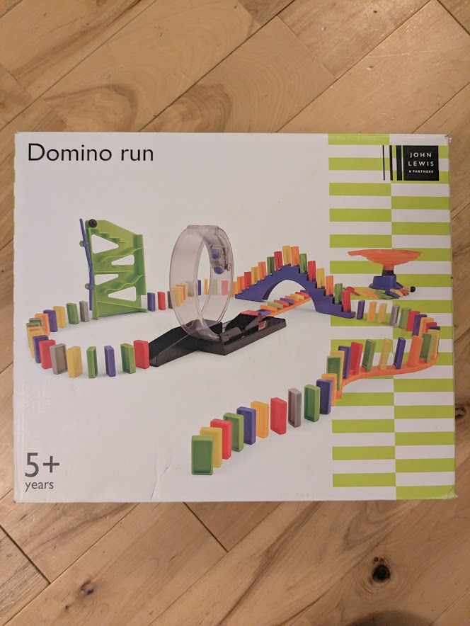 John Lewis Domino Run Toy Set