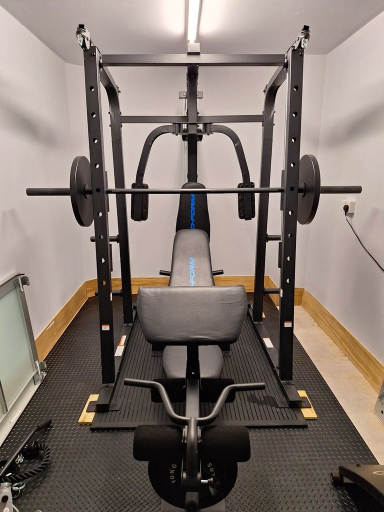 Home Gym Gym Mats Glasgow Garage Gym Installing Gym Flooring Heavy