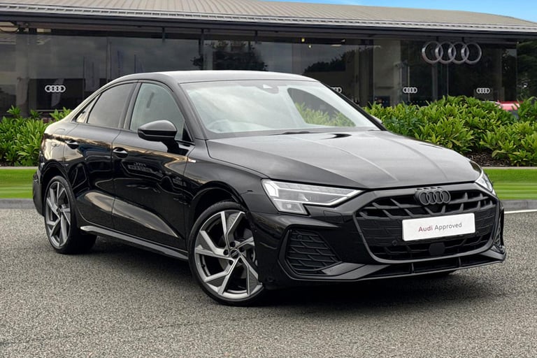 2025 Audi A3 Black Edition 35 TFSI  150 PS S tronic Saloon PETROL Automatic