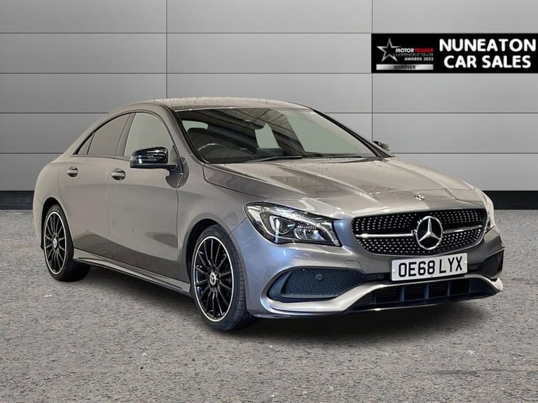 image for 2018 Mercedes-Benz CLA 1.6 CLA200 AMG Line Night Edition Coupe 4dr Petrol Manual Euro 6 (s/s) (15...