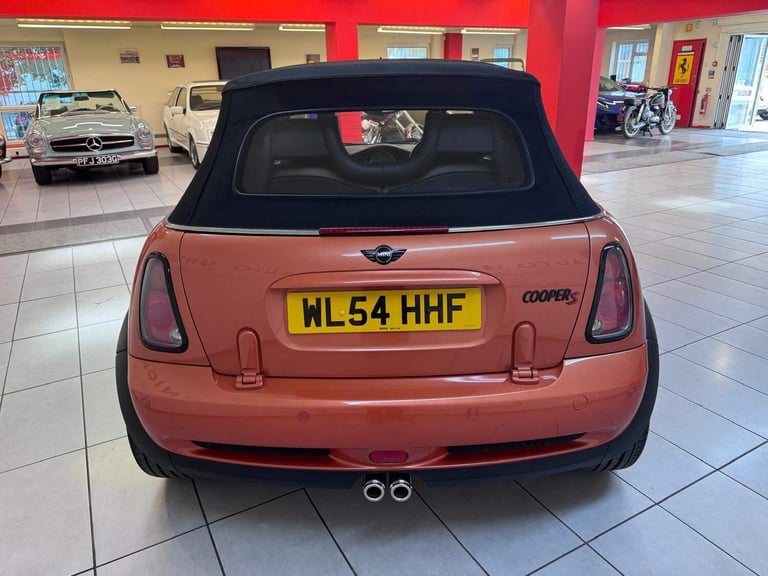 2004 MINI Convertible 1.6 Cooper S Euro 4 2dr CONVERTIBLE Petrol Manual