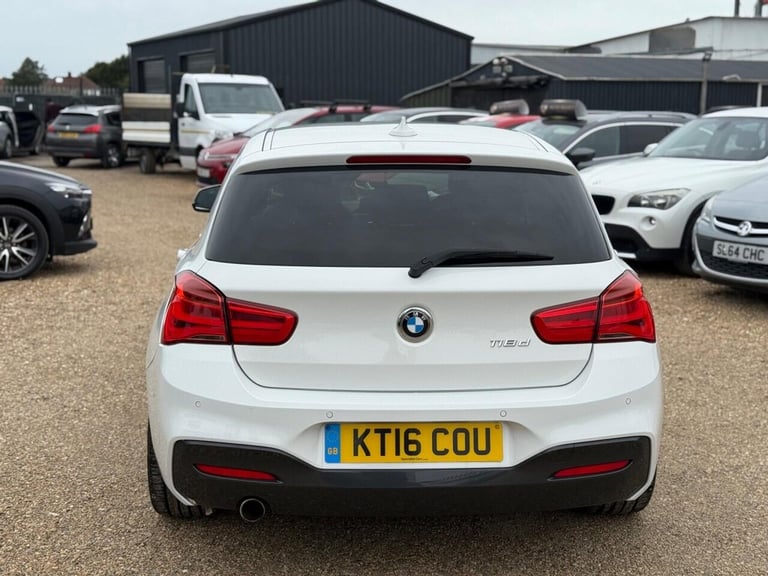 2016 BMW 1 Series 2.0 118d M Sport Auto Euro 6 (s/s) 5dr Hatchback Diesel Automatic