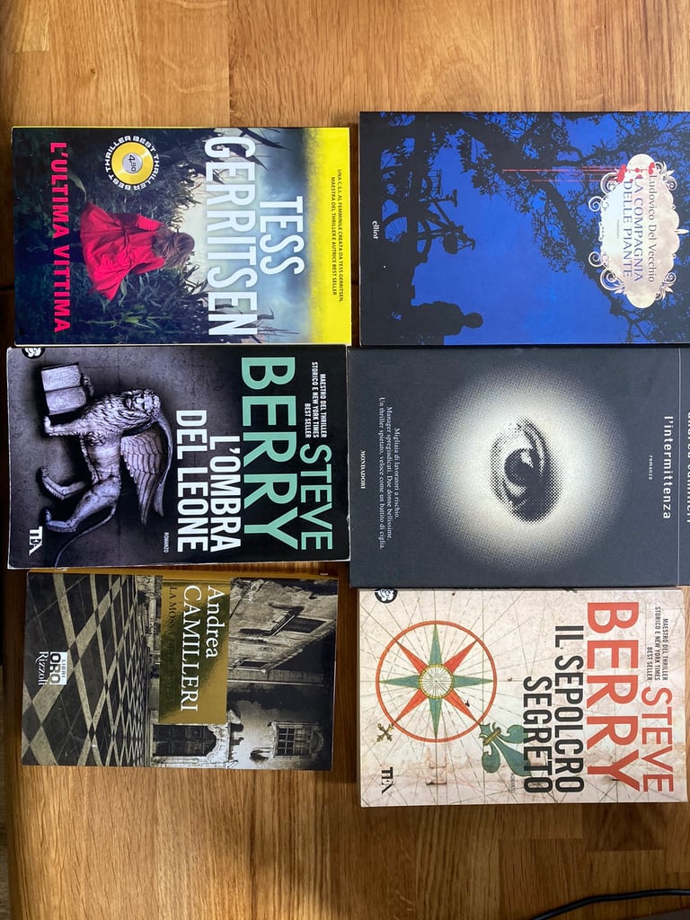 Selection of Books in Italian