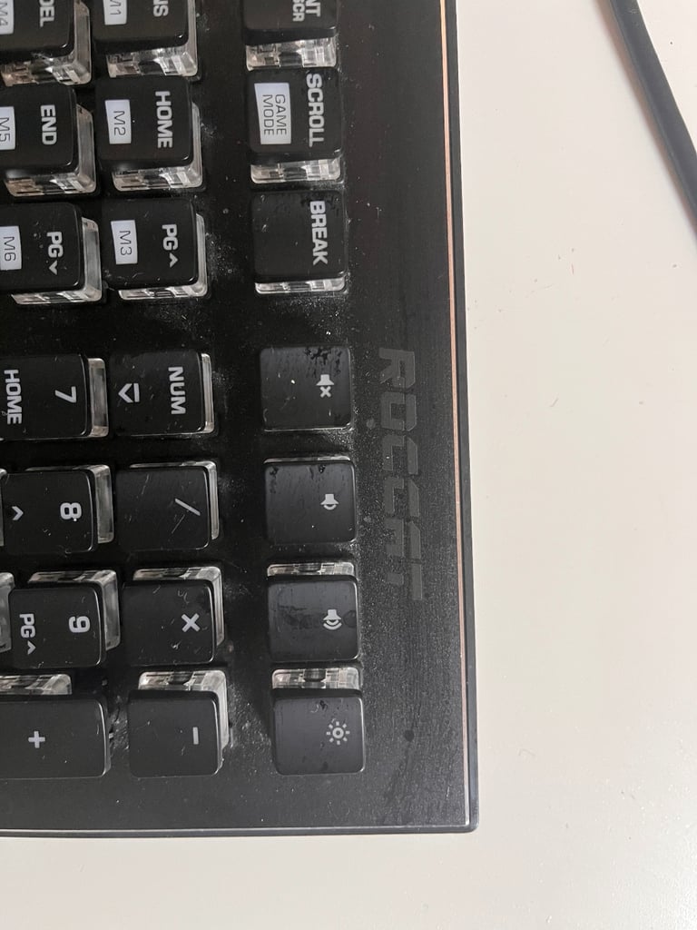 Gaming keyboard