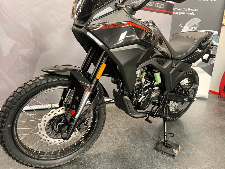 MORBIDELLI T125 X ADVENTURE 2025 BRAND NEW FULL SIZE GREAT BUILD QUALITY £2999 