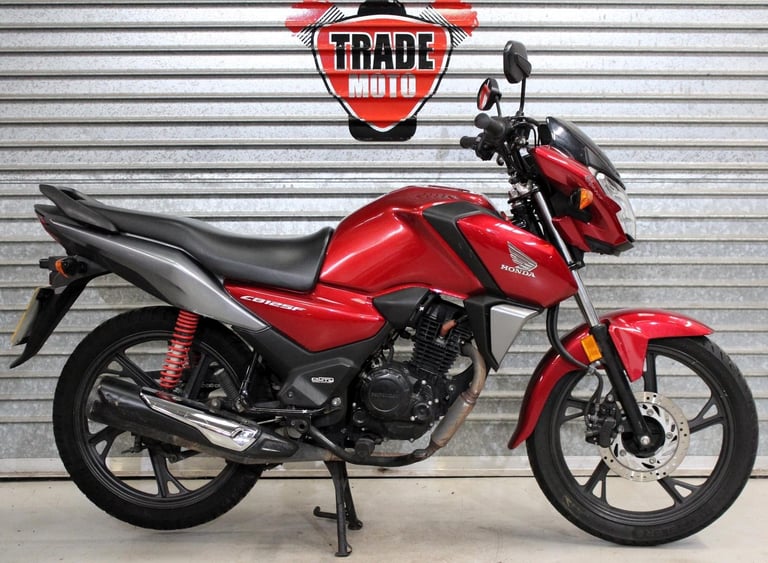 2022 22 HONDA CBF 125 M-M CB 125 F CB125F RED HPI CLEAR TRADE SALE NEW MOT 15K
