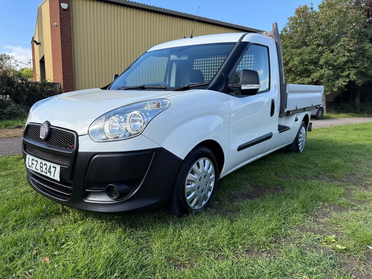 2012 Fiat Doblo 1.3 Multijet 16V Work Up Dropside JUST 77k NO VAT PICK UP Diesel Manual